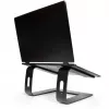 Laptop stand Port Designs 901103 — aluminium and black, supports up to 15.6 inch, width 260 mm, depth 145 mm, height 225 mm