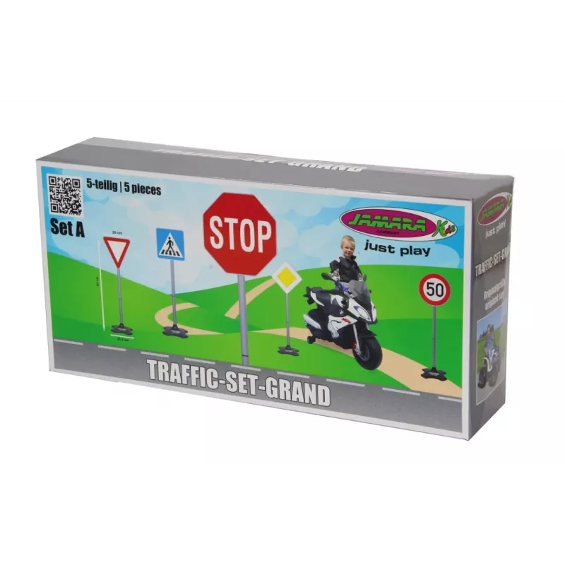 Toy traffic signs set Jamara 460257