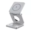 Wireless charger BlitzWolf BW-IW30 3-in-1 fast charging station for iPhone and Samsung, wireless 3-device charging