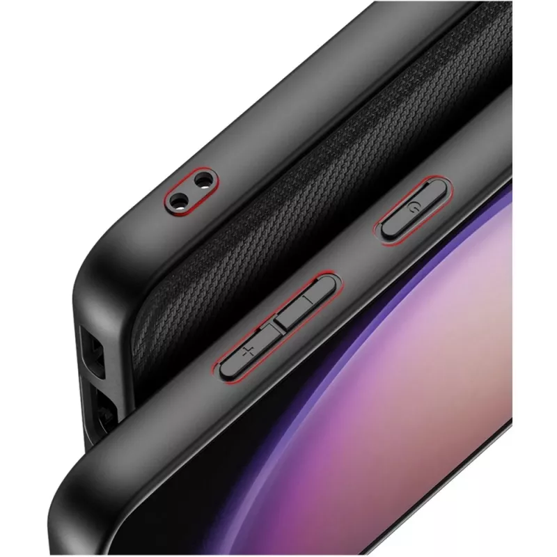 Cover nevox StyleShell NYLO Samsung Galaxy S25+ 6.8 inch Black