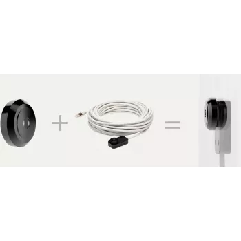 AXIS F8211 Pinhole Trim Ring - Locking Ring for Camera Lens - for AXIS F1025 Sensor Unit