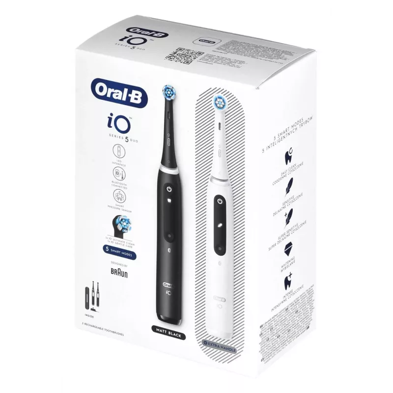 Oral-B iO Series 9 Luxe Edition, Elektrische Zahnbürste blau/weiß, Aqua Marine