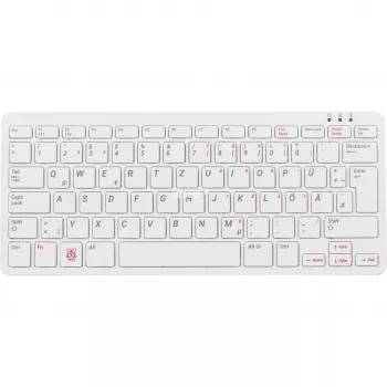 Wired USB Keyboard Raspberry PI KEYBOARD DE RB-TASTA01W — USB connection, German layout