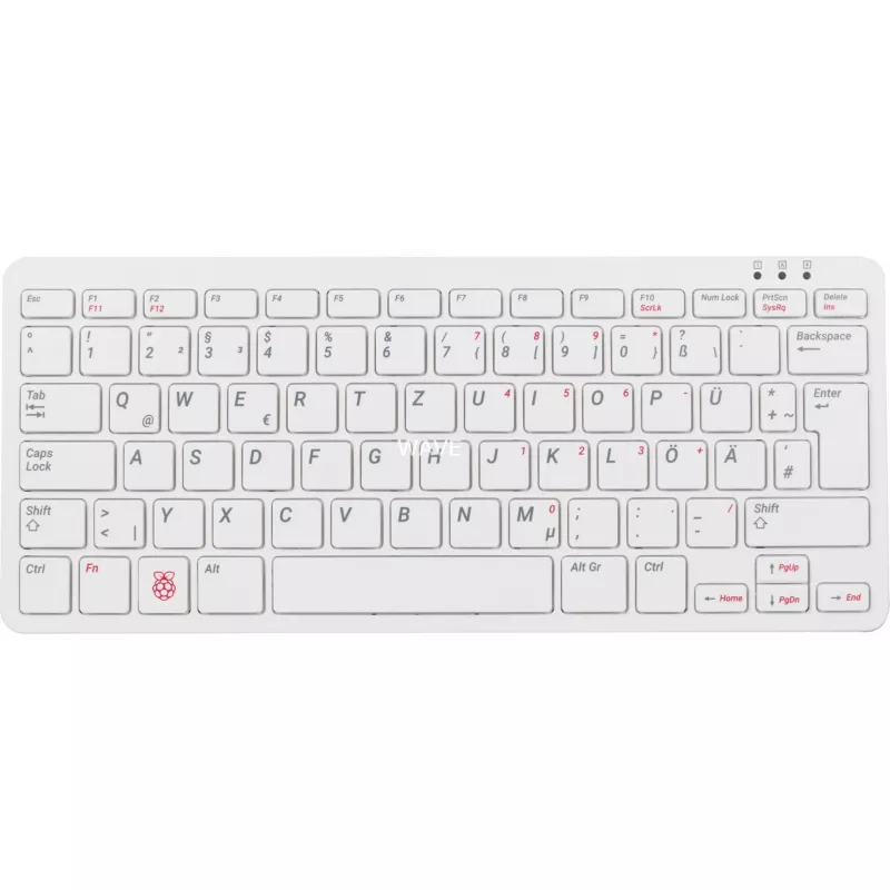Wired USB Keyboard Raspberry PI KEYBOARD DE RB-TASTA01W — USB connection, German layout