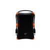 HDD/SSD enclosure Silicon Power Armor A30, 2.5 inch single-bay, USB 3.2 Gen 1, Micro-USB A, orange/black