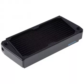 Alphacool NexXxoS XT45 - Radiator-Block - Brass - Cooper - Steel - Black - 1/4 - 1,5 bar - 12 cm (14234)