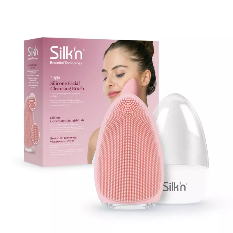 Silk'n Bright Face Pink Facial Device USB Rechargeable 500 mAh