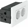 OBO Bettermann Socket Unit 2-way 84x140x59mm rt SDE (6119409)