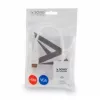 HDMI male to VGA female adapter SAVIO CL-201, HDMI A to VGA D-Sub, white, 0.1 m, up to 1920x1200
