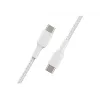 Cable Braided USB-C USB-C 1m White