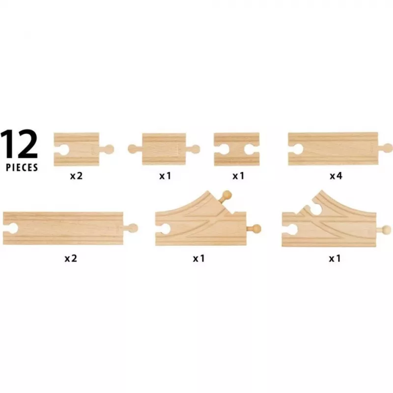 World rail starter set B, railway