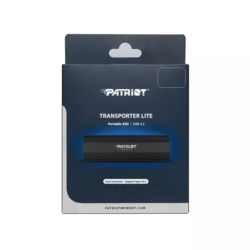 Patriot Memory Transporter Lite 512 GB USB Type-C 3.2 Gen 2 (3.1 Gen 2) (PTPL512GPECB) Black