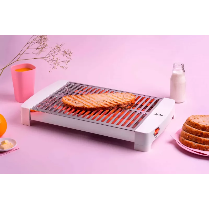 Toaster JATA TT5016 1000 W Grey Stainless Steel