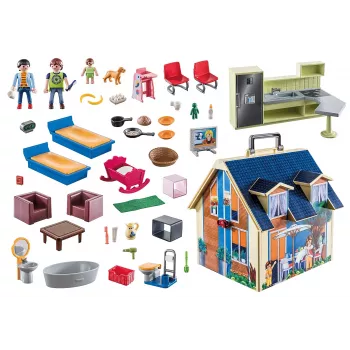 Building Playset PLAYMOBIL Dollhouse 70985 Multicolour Plastic