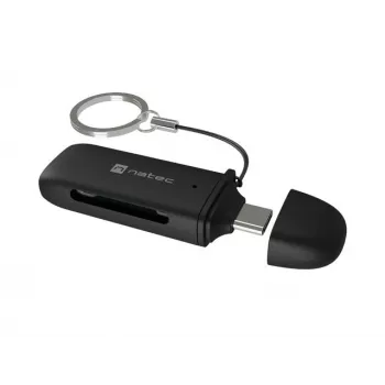 Card reader NATEC SCARAB C SD/Micro SD USB 3.2 Gen 1 Black (NCZ-2365)