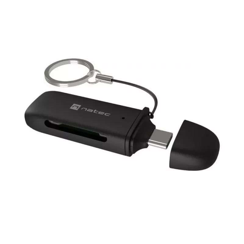 Card reader NATEC SCARAB C SD/Micro SD USB 3.2 Gen 1 Black (NCZ-2365)