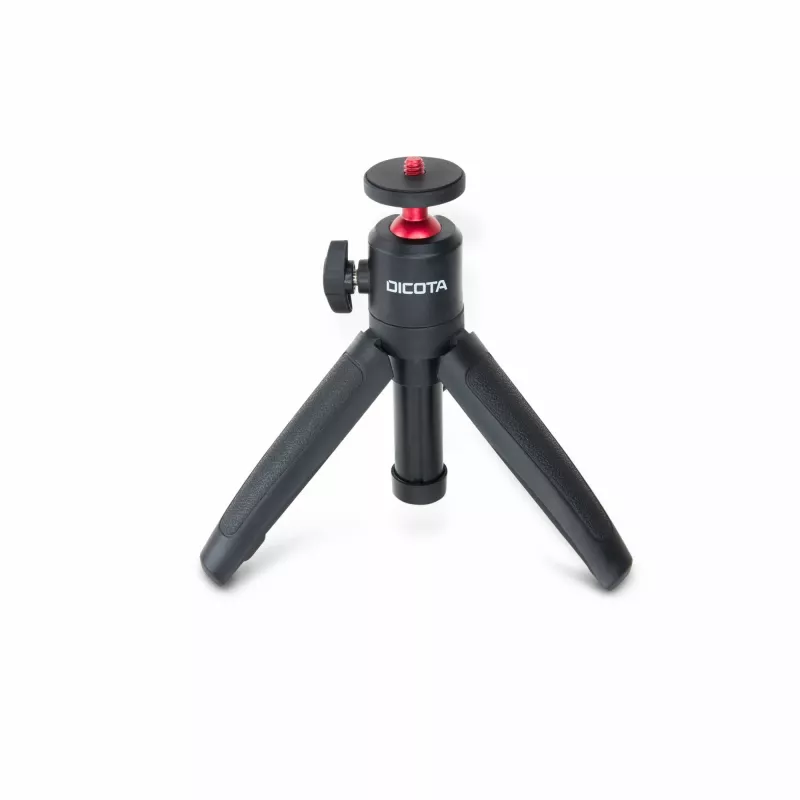 Dicota webcam tripod Working height = 147 - 245 mm Black Ball head