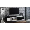 Cama TV cabinet SIGMA1 180 white/black gloss