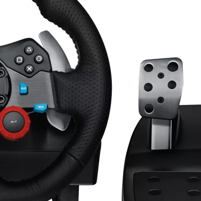 Logitech Driving Force G29 - Steering Wheel- and Pedal Set - Wired - for Sony PlayStation 3, Sony PlayStation 4