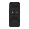 Power splitter MACLEAN MCE248 F/B — 3 AC sockets (1x16A, 2x6A) and 4 USB ports (2xUSB‑A, 2xUSB‑C PD 20W), EU plug, black