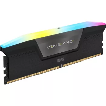 DIMM 64 GB DDR5-6400 (2x 32 GB) Dual-Kit, Arbeitsspeicher schwarz, CMH64GX5M2B6400C32, Vengeance RGB, INTEL XMP