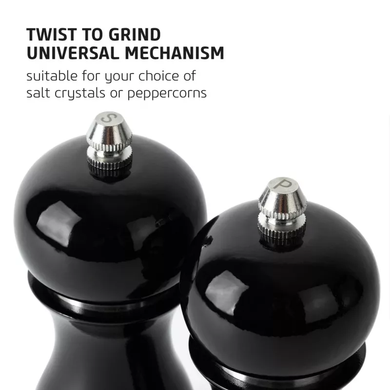 Salt and pepper mills Salter 7613 GYXR, grey gloss finish