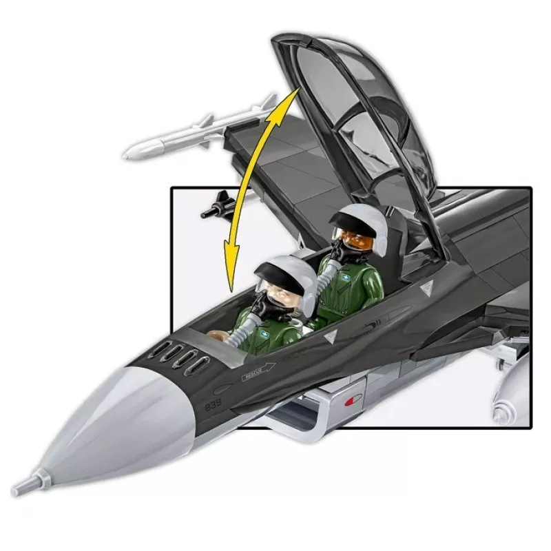 Building Set Cobi F-16D Fighting Falcon, 436 pieces, scale not specified