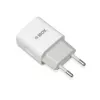 AC Indoor Charger IBOX C-35 Universal White — 5 V max, 0.3 A input, 1 A USB output