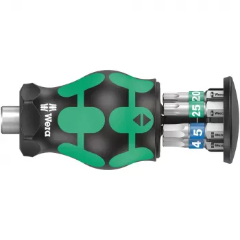 Multi-bit screwdriver Wera Kraftform Kompakt Stubby Magazin 3