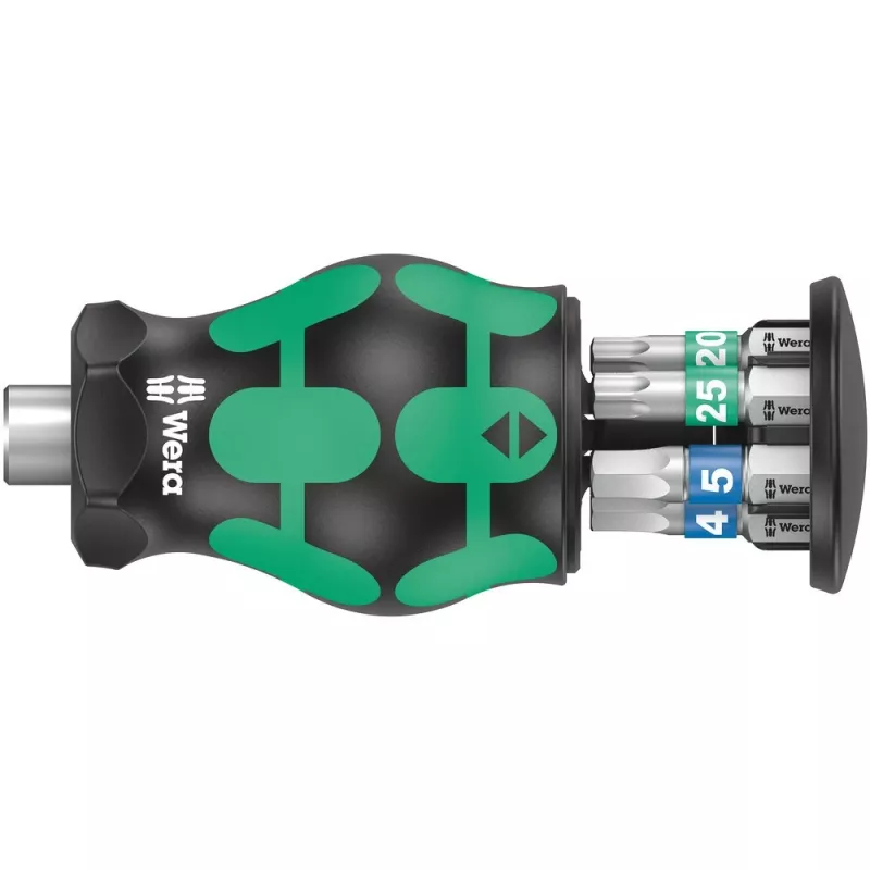 Multi-bit screwdriver Wera Kraftform Kompakt Stubby Magazin 3