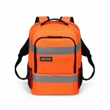 DICOTA P20471-18 Rucksack Black Grey Orange Recycled PET