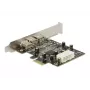 FireWire A/B Interface Card DeLOCK PCI Express 89153