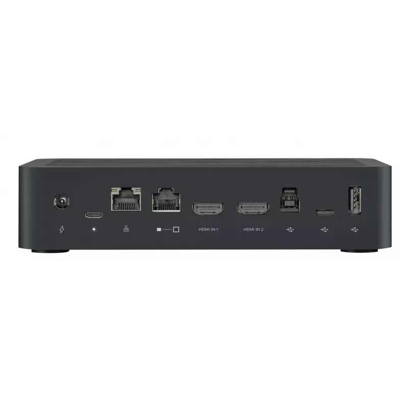 LOGITECH Rally Ultra-HD ConferenceCam - BLACK - TABLE HUB - WW
