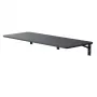 Maclean folding shelf 100x40 cm MC-128 B