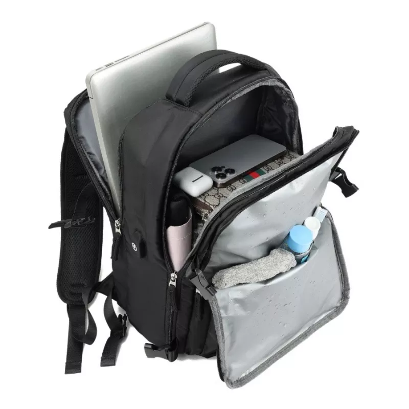 Backpack NOVEEN CTB400 unisex 25 L, polyester, 40×25×20 cm, black
