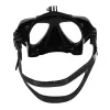 Diving mask Telesin with detachable mount for sports cameras, model GP-DIV-GS2-BK