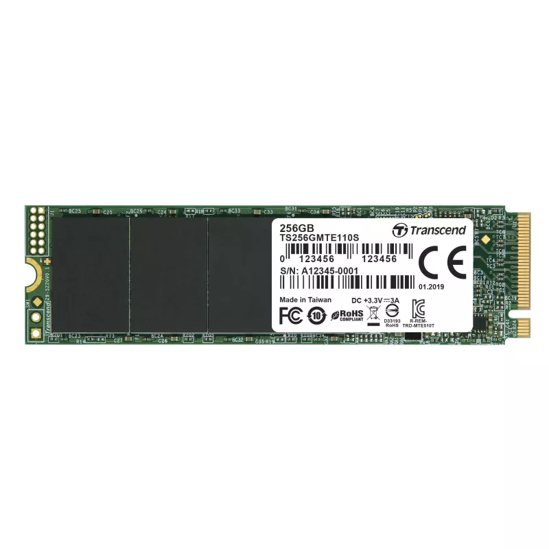 SSD disk Transcend 256GB M.2 PCIe TS256GMTE110S