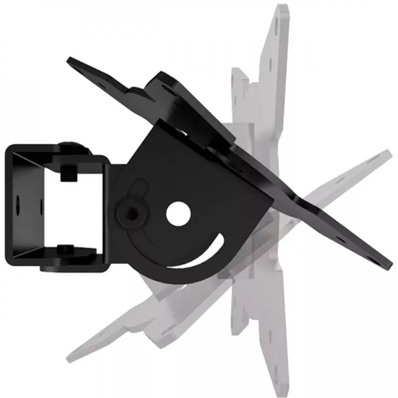 Monitor Mount Hagor 8714 32.8 cm (12.9 inch) Black Wall