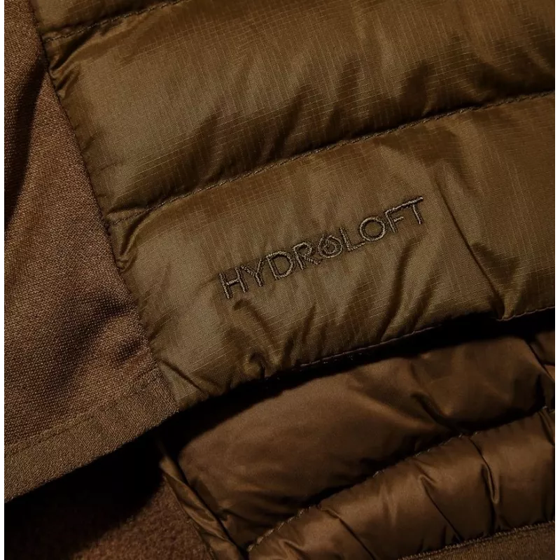 Men's Berghaus Hooded Hybrid Jacket size M brown