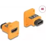 DeLOCK D-Type Module HDMI-A female to female 4K orange