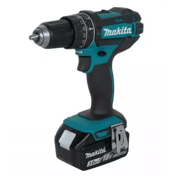 Drill Makita DHP482RFJ 1900 RPM 1.8 kg Black, Blue