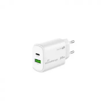 Power Adapter USB/USB-C 25W/FAST MRMA112-2 Mediarange