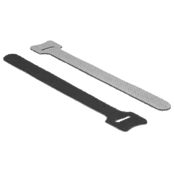 Hook/Loop Fastener DeLOCK 18686 Black 10 pcs