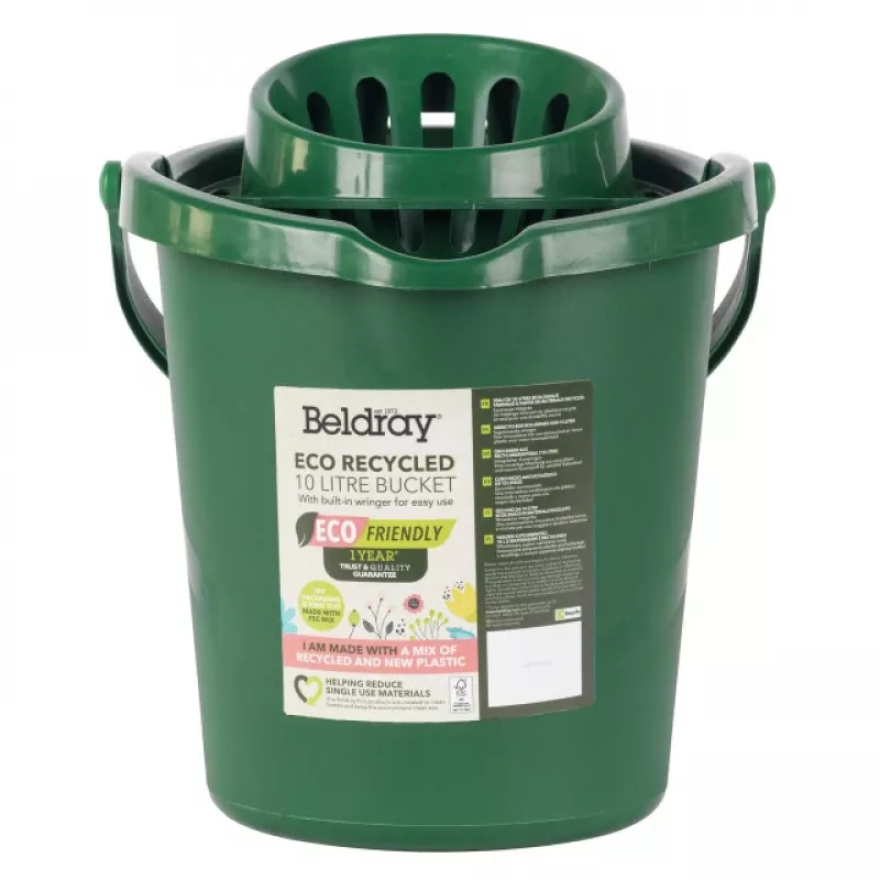 Bucket Beldray LA075314EU7 Eco Recycled 10 L — plastic household bucket