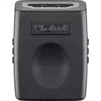 Wentronic Goobay HDMI™ Adapter, Black - HDMI™ A-Socket>HDMI™ A-Socket (68688)