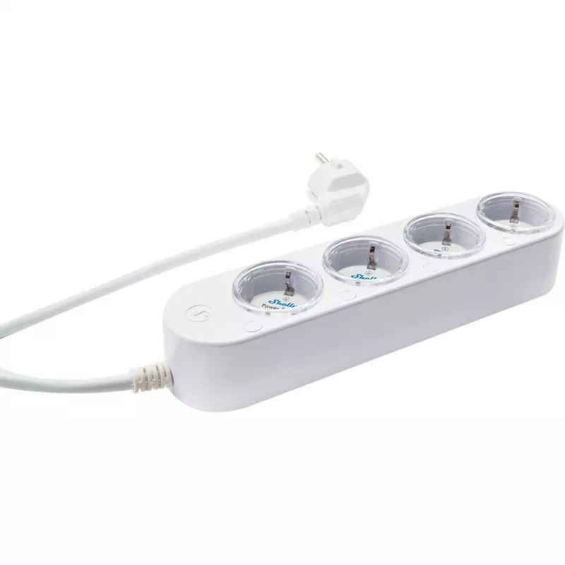 Smart 12A Shelly Power Strip 4 Gen4 Zigbee/Matter power strip