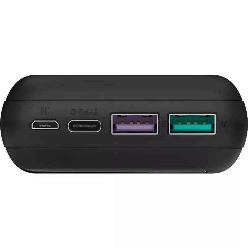Fast-Charging-Powerbank 20.000 mAh (black, PD, Quick Charge 3.0, Super Charge)