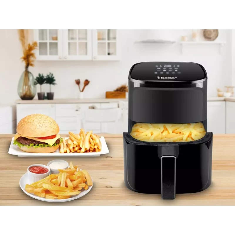Hot air fryer Beper P101FRI051 5 L 1400 W Black