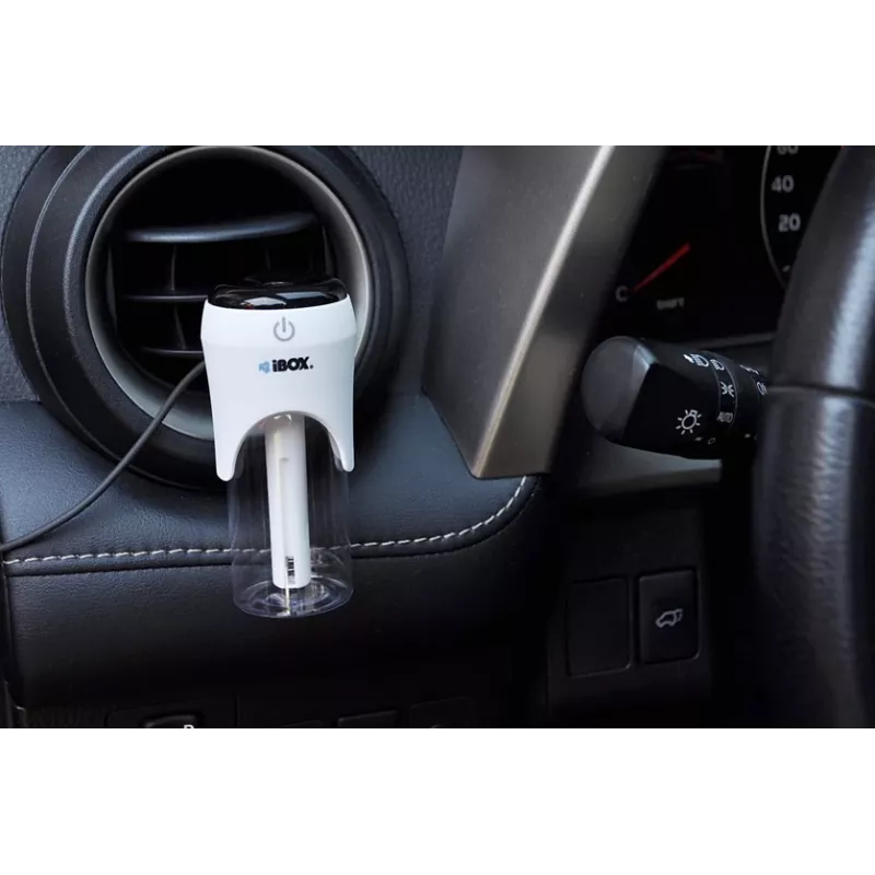 iBox ICCH-01 Car USB Charger with Air Humidifier and Aroma Diffuser
