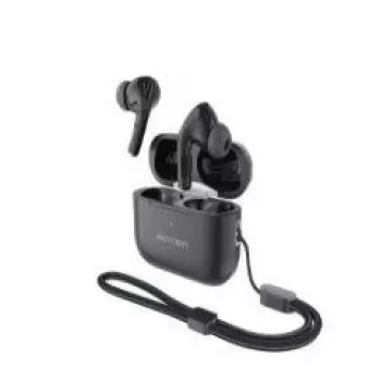 Wireless headset Vention Echo Lite E11 Pro — black, on-ear design, model NBVB0-PRO